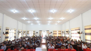 Xã Nghĩa Trung đã tổ chức Hội nghị triển khai công tác Chuyển đổi số năm 2026