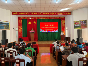 HỘI NGHỊ VỀ PHÁT TRIỂN BẢO HIỂM Y TẾ VÀ PHÒNG, CHỐNG DỊCH BỆNH TỪ CƠ SỞ XÃ NGHĨA TRUNG NĂM 2026