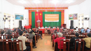 Xã Nghĩa Trung họp xét, xác định mức độ khuyết tật đợt II năm 2026