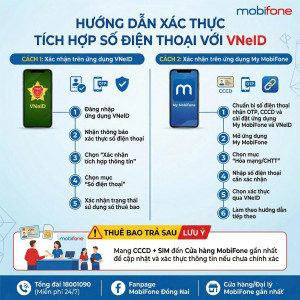 Hướng dẫn xác thực thông tin thuê bao di động MobiFone theo Thông tư 08/2026/TT-BKHCN