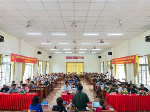 4 tổ chức chính trị - xã hội xã Nghĩa Trung tổ chức hội nghị sơ kết công tác 6 tháng đầu năm 2026 và triển khai đợt thi đua đặc biệt “500 ngày đêm”