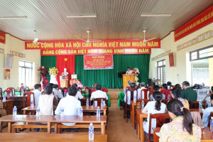 Tổ đại biểu HĐND xã đã tổ chức tiếp xúc cử tri