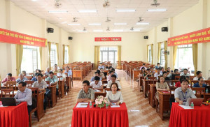 Xã Nghĩa Trung phát động thi đua 500 ngày đêm