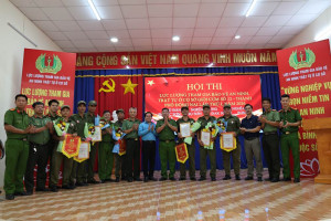 Khai mạc Hội thi lực lượng tham gia bảo vệ an ninh, trật tự ở cơ sở giỏi