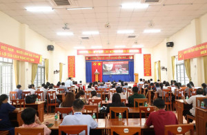 Xã Nghĩa Trung dự Hội nghị toàn quốc