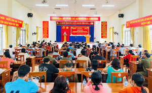 Xã Nghĩa Trung tổ chức Hội nghị tuyên truyền chính sách bảo hiểm xã hội, bảo hiểm y tế năm 2026