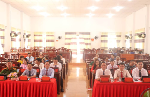 HĐND xã Nghĩa Trung khóa VIII tổ chức Kỳ họp thứ 7 (kỳ họp chuyên đề)