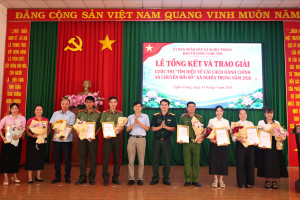 Tổng kết trao giải cuộc thi “Tìm hiểu về cải cách hành chính và Chuyển đổi số”
