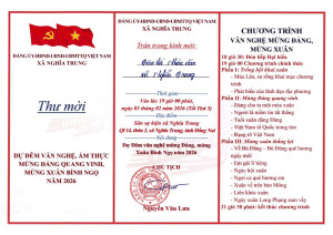Thông báo tổ chức đêm Văn nghệ Mừng Đảng Mừng Xuân Bính Ngọ năm 2026
