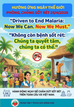 Hưởng ứng ngày Thế giới phòng chống sốt rét