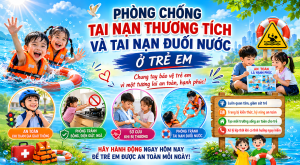 Chung tay phòng ngừa tại nạn thương tích và tai nạn đuối nước ở trẻ em