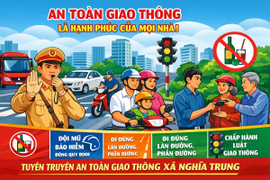 An toàn giao thông là hạnh phúc của mọi nhà!
