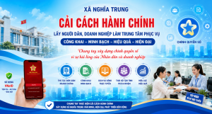 ĐẨY MẠNH CẢI CÁCH HÀNH CHÍNH – VÌ SỰ HÀI LÒNG CỦA NGƯỜI DÂN VÀ DOANH NGHIỆP