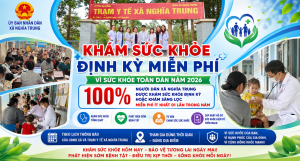 Chủ động khám sức khỏe định kỳ miễn phí để bảo vệ sức khỏe bản thân, nâng cao chất lượng cuộc sống