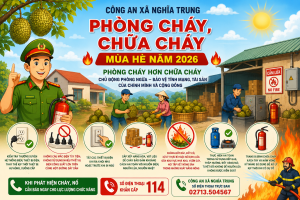 An toàn Phòng cháy chữa cháy tháng 6