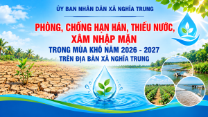 CHỦ ĐỘNG PHÒNG, CHỐNG HẠN HÁN, THIẾU NƯỚC MÙA KHÔ 2026–2027