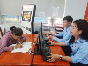 Trung tâm phục vụ hành chính công Xã Nha Bích, đổi mới toàn diện mô hình tổ chức vận hành thực hiện thủ tục hành chính theo cơ chế một cửa, một cửa liên thông