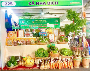 Hội Nông dân xã Nha Bích tham gia triển lãm thành tựu nông nghiệp tỉnh Đồng Nai