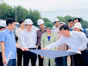 Đoàn Công tác Tỉnh uỷ Đồng Nai kiểm tra thực tế công tác giải phóng mặt bằng Dự án đường cao tốc Bắc - Nam phía Tây đoạn Gia Nghĩa - Chơn Thành