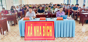 Xã Nha Bích dự Hội nghị tập huấn trực tuyến ứng dụng “Sổ tay đảng viên điện tử”