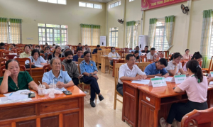 HỘI CỰU CHIẾN BINH XÃ NHA BÍCH PHÁT HUY HIỆU QUẢ CÔNG TÁC UỶ THÁC VỐN VAY NHCSXH