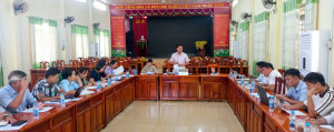 UBND xã Nha Bích làm việc với Phòng Văn hóa – Xã hội về công tác chữ ký số và chuẩn bị Tết Bính Ngọ 2026