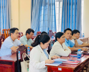 Nha Bích tham gia Hội nghị trực tuyến Báo cáo viên thường kỳ tháng 11/2025