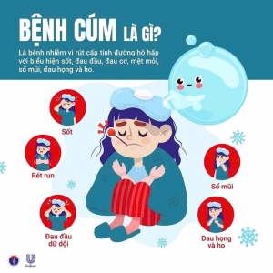 Chủ động phòng ngừa với bệnh cúm