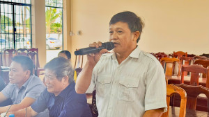 Tổ đại biểu số 2 HĐND xã tiếp xúc cử tri trước kỳ họp thường lệ cuối năm 2025