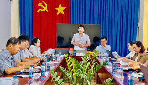Xã Nha Bích họp thống nhất số liệu dự toán thu – chi thường xuyên năm 2026