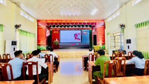 Xã Nha Bích dự Hội nghị tập huấn về chuyển đổi số Khu vực miền Nam năm 2025