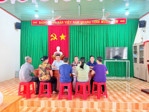 Phòng giao dịch Ngân hàng CSXH Chơn Thành hoàn thành đối chiếu – phân loại nợ năm 2025