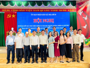 Nha Bích luôn quan tâm đến tín dụng CSXH từ khi chính quyền địa phương 2 cấp đi vào hoạt động