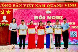 Uỷ ban MTTQVN xã Nha Bích Tổ chức Hội nghị lần thứ II, nhiệm kỳ 2025-2030