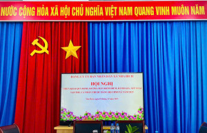 Đảng bộ UBND xã Nha Bích triển khai Quy định và Hướng dẫn về công tác kiểm điểm, đánh giá, xếp loại tập thể và cá nhân đối với các Chi bộ trực thuộc Đảng bộ UBND xã.