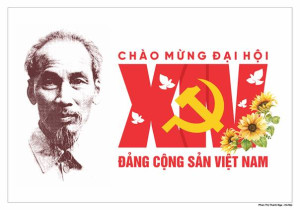 Chào mừng Đại hội đại biểu toàn quốc lần thứ XIV của Đảng