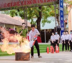 Nha Bích quyết liệt thực hiện các giải pháp phòng cháy, chữa cháy và cứu nạn, cứu hộ năm 2026