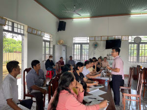 Xã Nha Bích chuyển ngân sách địa phương ủy thác qua Ngân hàng Chính sách xã hội năm 2026