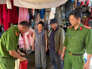 Xã Nha Bích tăng cường công tác phòng cháy, chữa cháy trong mùa nắng nóng