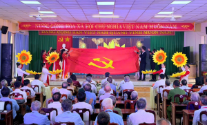 Đảng ủy xã Nha Bích tổ chức Họp mặt kỷ niệm 96 năm Ngày thành lập Đảng Cộng sản Việt Nam