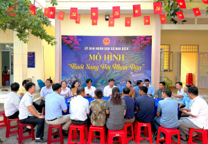 UBND xã Nha Bích tổ chức mô hình “Buổi sáng với Nhân dân” – Tăng cường đối thoại, xây dựng chính quyền gần dân