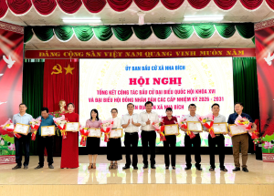 Nha Bích tổng kết công tác bầu cử đại biểu Quốc hội khóa XVI...