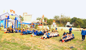 Nha Bích rộn ràng hội trại tòng quân năm 2026