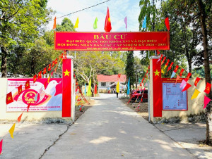 Cử tri xã Nha Bích tích cực tham gia bầu cử đại biểu Quốc hội khóa XVI và đại biểu Hội đồng nhân dân các cấp nhiệm kỳ 2026 – 2031