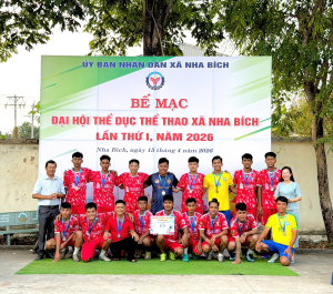 Xã Nha Bích bế mạc Đại hội Thể dục thể thao lần thức I, năm 2026