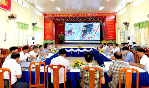 Ban Quản lý các KCN, KKT tỉnh Đồng Nai tổ chức làm việc xác định vị trí, ranh giới khu công nghiệp tại Nha Bích và các xã liên quan