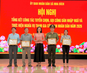 Nha Bích tổng kết tuyển quân 2026