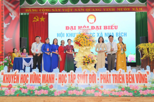ĐẠI HỘI ĐẠI BIỂU HỘI KHUYẾN HỌC XÃ NHA BÍCH LẦN THỨ I, NHIỆM KỲ 2026–2031