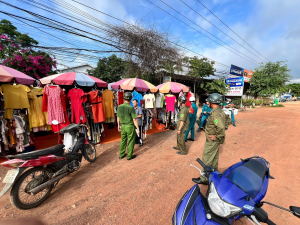Nha Bích tăng cường tuyên truyền, xử lý vi phạm trật tự an toàn giao thông