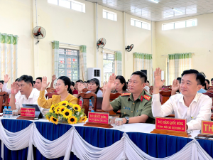 Đảng uỷ xã Nha Bích tổ chức Hội nghị Ban Chấp hành Đảng bộ xã lần thứ 11, khoá I, nhiệm kỳ 2025 – 2030